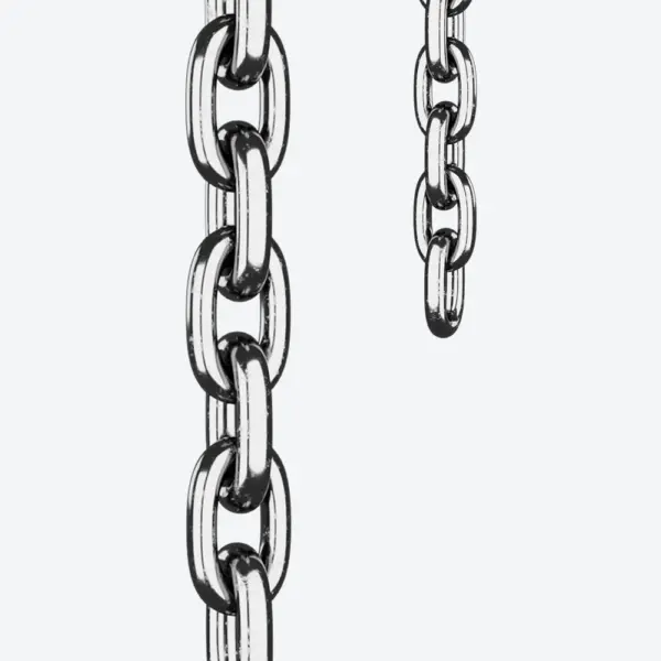 Silver Bold Necklace - Image 2